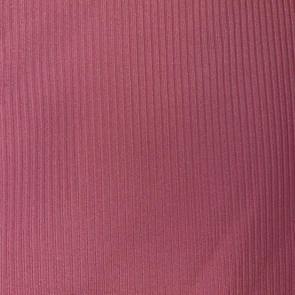 Pink Mini Skirt, Ribbed Material, H&M, Size XL - Picture 2 of 2